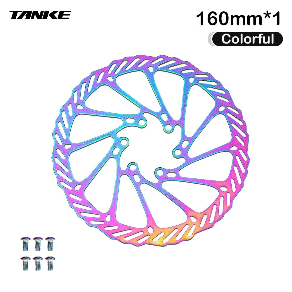 Disco de freno de bicicleta TANKE (140 mm, 160 mm, 180 mm y 203 mm) G3 por pieza 