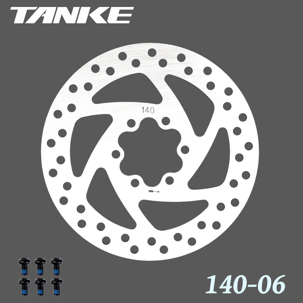 Disco de freno de bicicleta TANKE (140 mm, 160 mm, 180 mm y 203 mm) G3 por pieza 