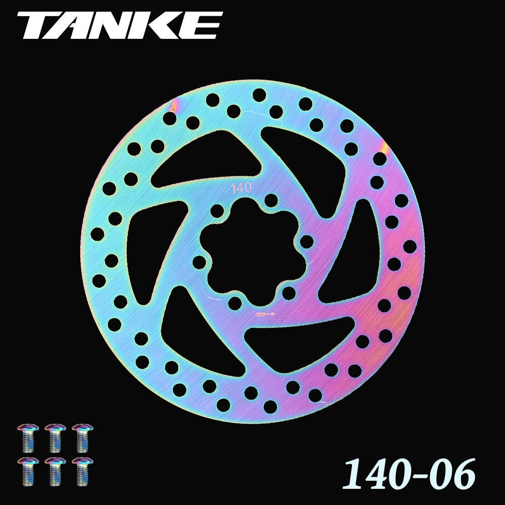 Disco de freno de bicicleta TANKE (140 mm, 160 mm, 180 mm y 203 mm) G3 por pieza 