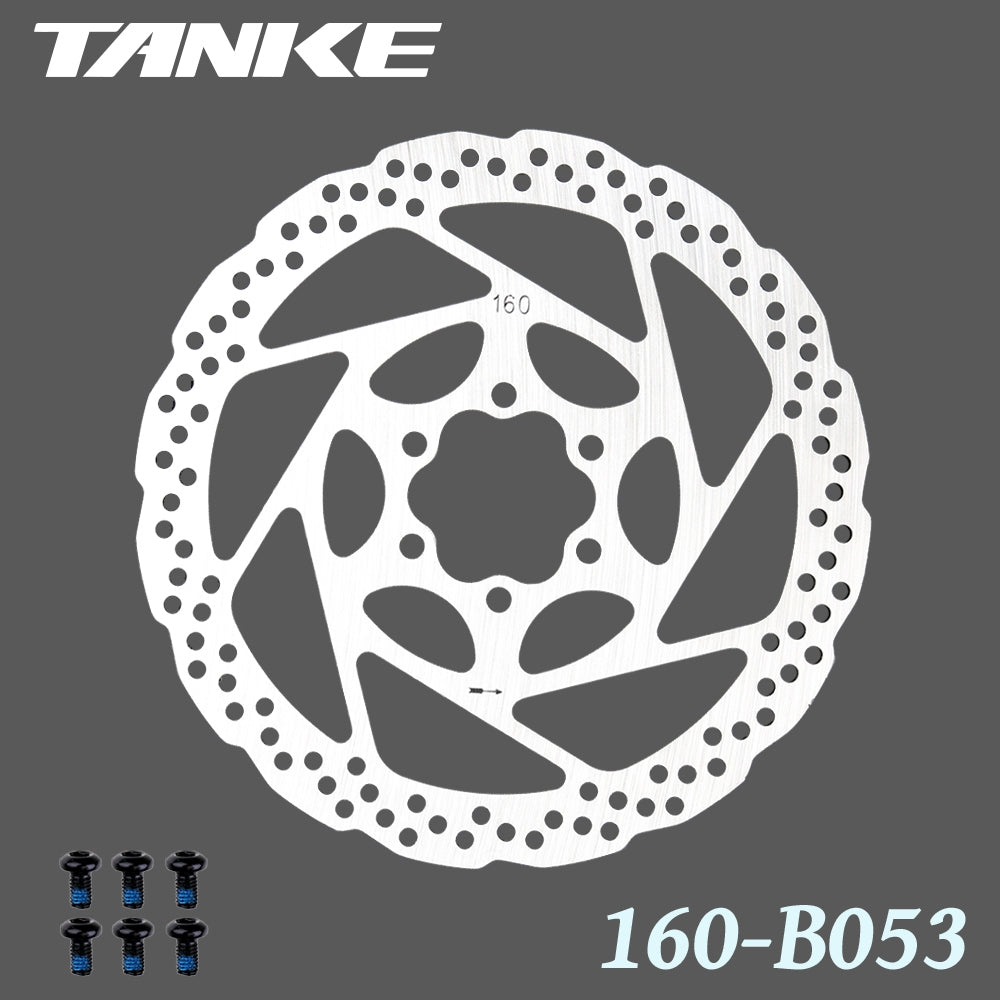 Disco de freno de bicicleta TANKE (140 mm, 160 mm, 180 mm y 203 mm) G3 por pieza 