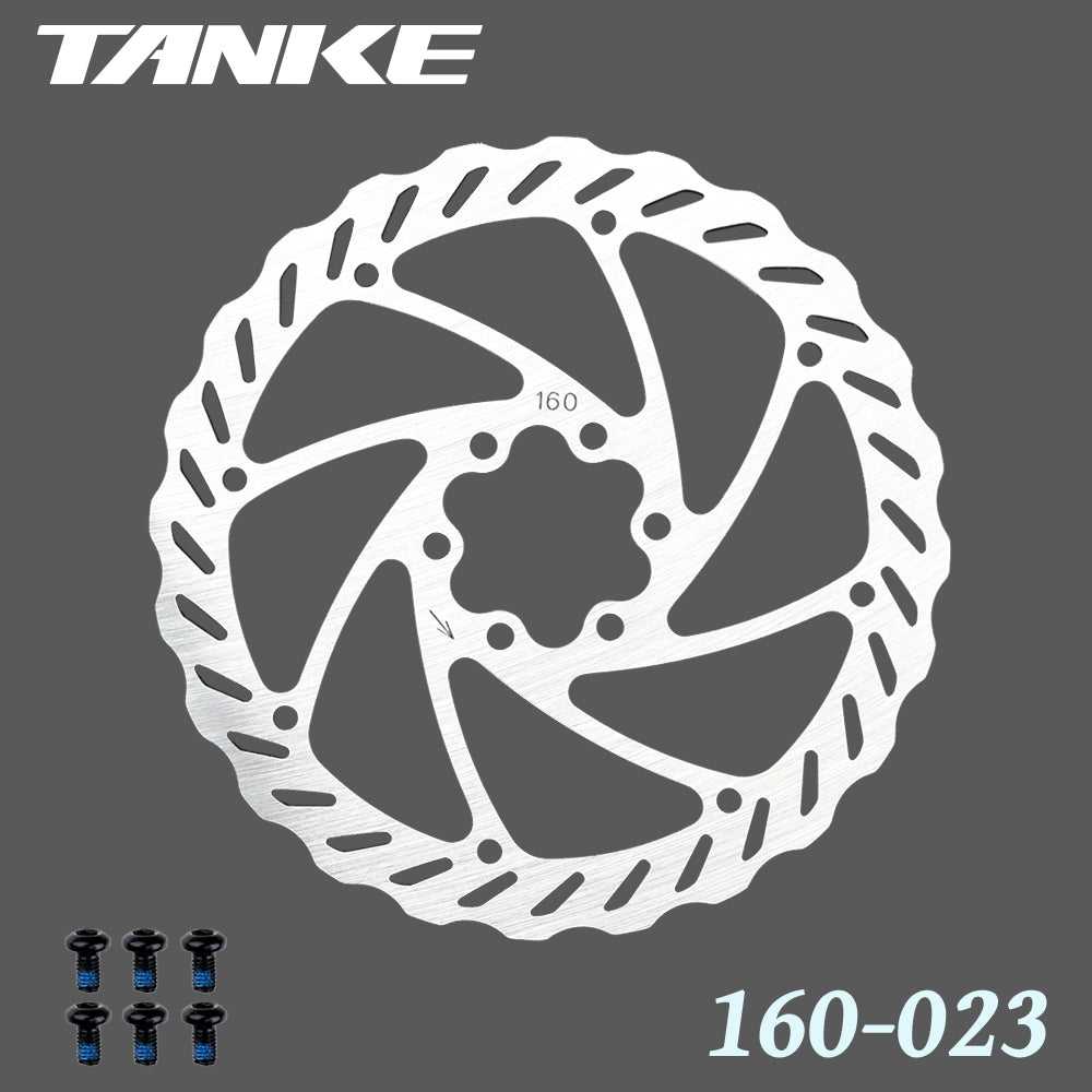Disco de freno de bicicleta TANKE (140 mm, 160 mm, 180 mm y 203 mm) G3 por pieza 