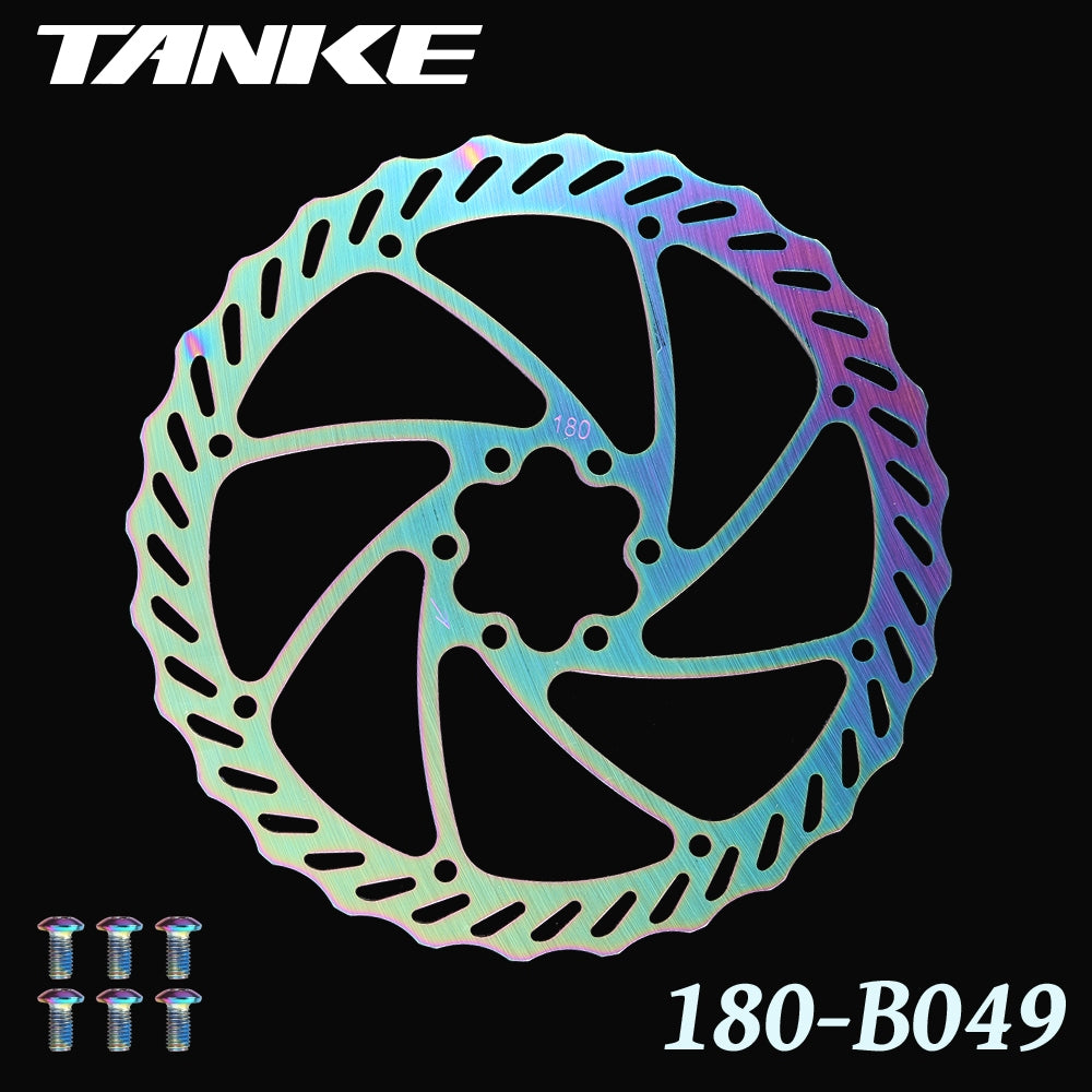 Disco de freno de bicicleta TANKE (140 mm, 160 mm, 180 mm y 203 mm) G3 por pieza 