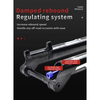 TANKE SID air FORK Magnesium Alloy MTB Boost Bicycle Fork Suspension Air 27.5/ 29Er Inch Mountain Bike 32 Rl  110mm 100Mm For A Accessories