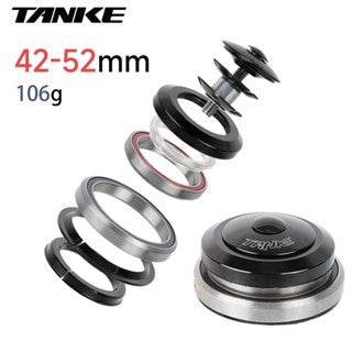 TANKE-MTB Mountain Bike Bowl Group, Aluminum Alloy Headset,Tapered Straight Fork Bearing,44-44mm/52/55/56mm,11/8 