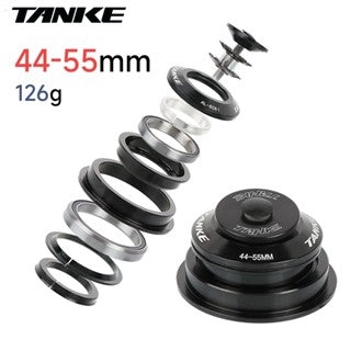 TANKE-MTB Mountain Bike Bowl Group, Aluminum Alloy Headset,Tapered Straight Fork Bearing,44-44mm/52/55/56mm,11/8 