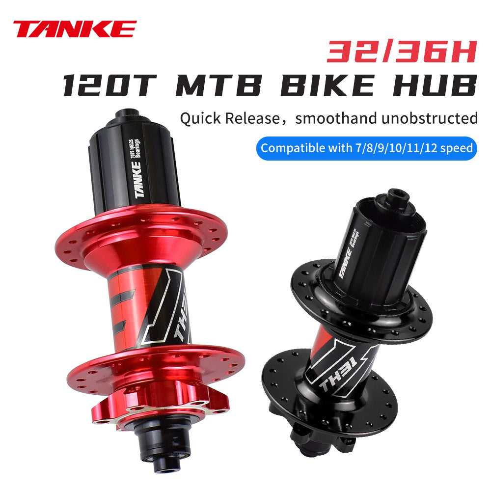 TANKE MTB Hub Sealed Bearing32 36 Holes NBK Cubo Mountain Bike Disc Brake Aluminum Alloy Bicycle Hub