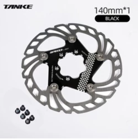 TANKE PRO Bicycle Disc Brake Rotor 140mm Disc Brake Rotor With 12 Bolts For Road Bike Mountain Bike Stainless Steel Bicycle