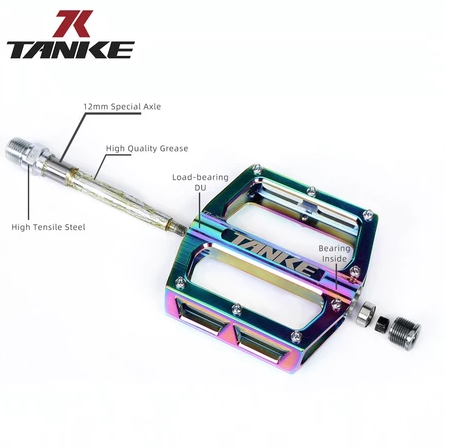Fahrradpedale TANKE TP-20 ultraleichte Aluminiumlegierung bunte hohle – TANKE Bicycle official store